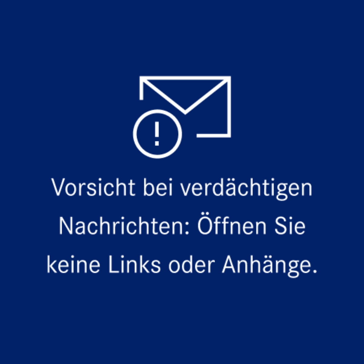 Verdächtige Nachrichten Verdächtige Nachrichten
