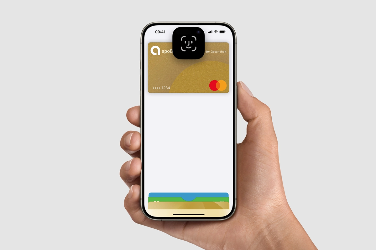 Bezahlen mit Face ID Face ID