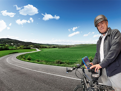 Foto: Arzt mit E-Bike