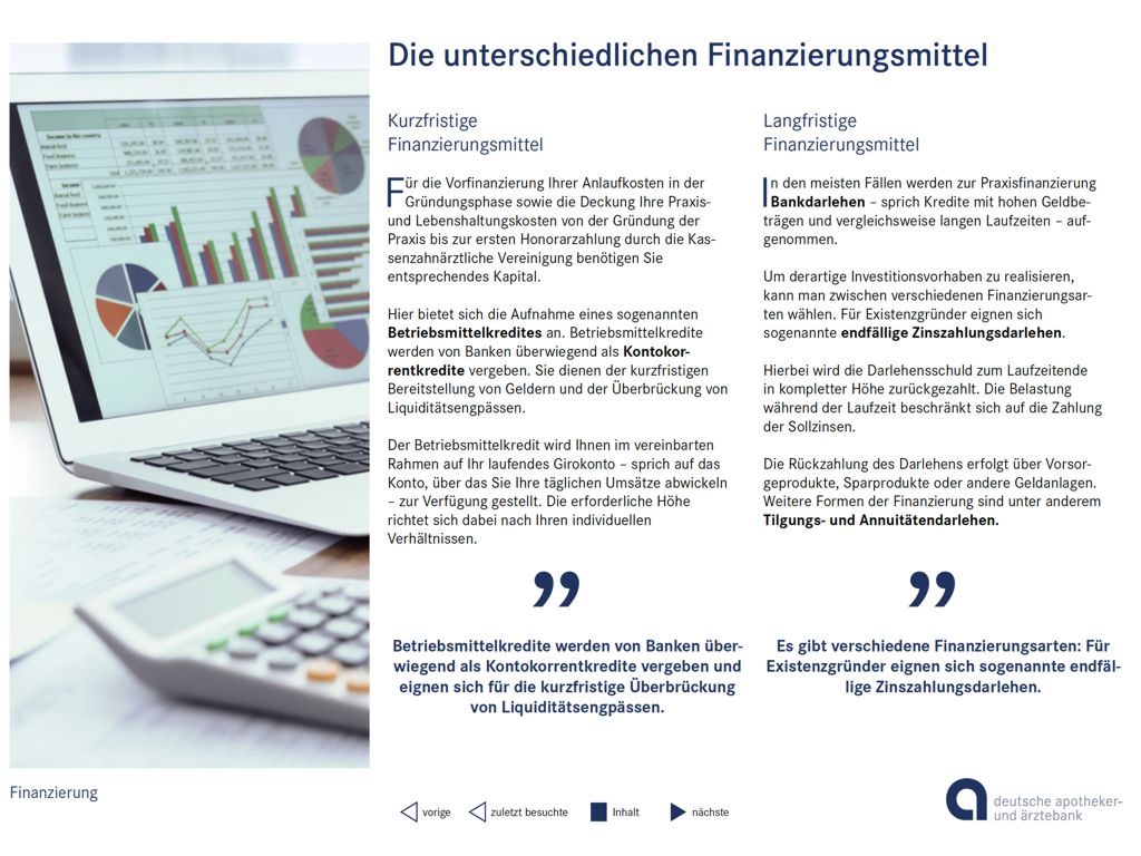 Die richtigen Finanzierungsmittel für Existenzgründer