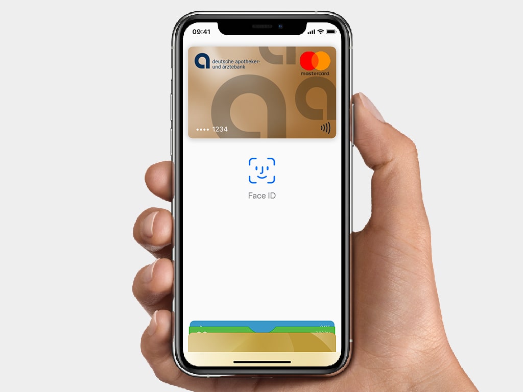 apobank apple pay face id