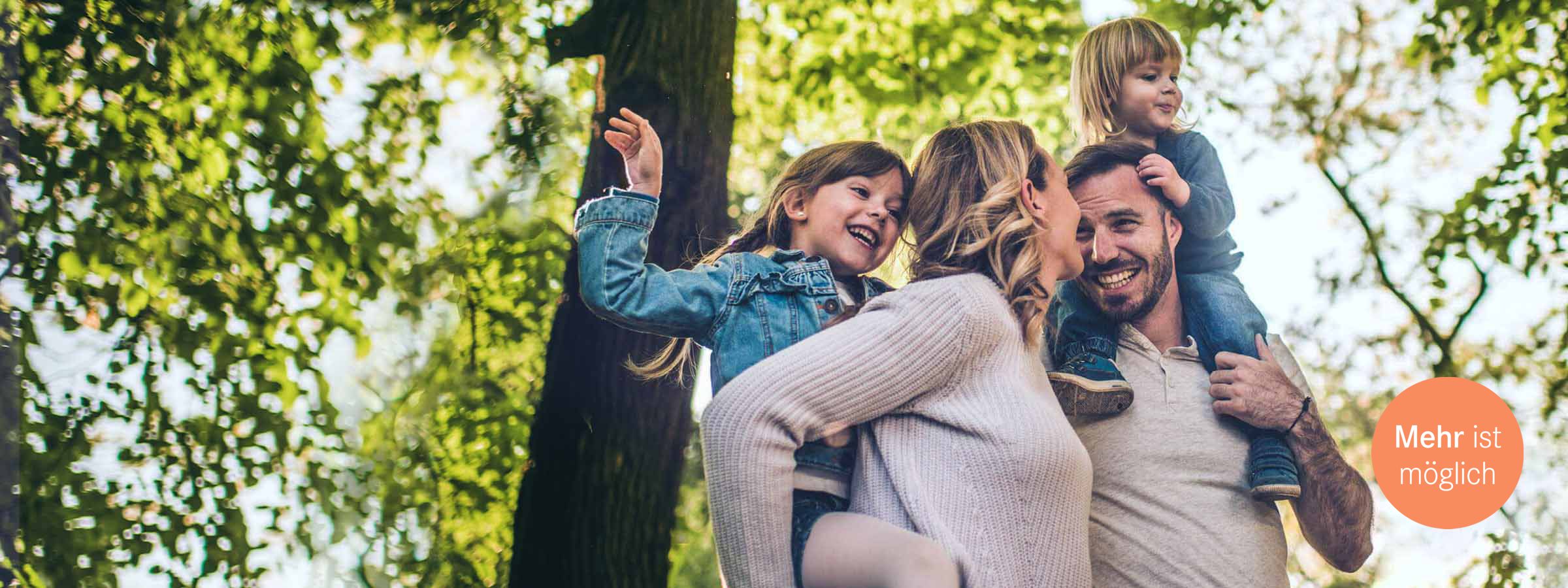 Familie im Park