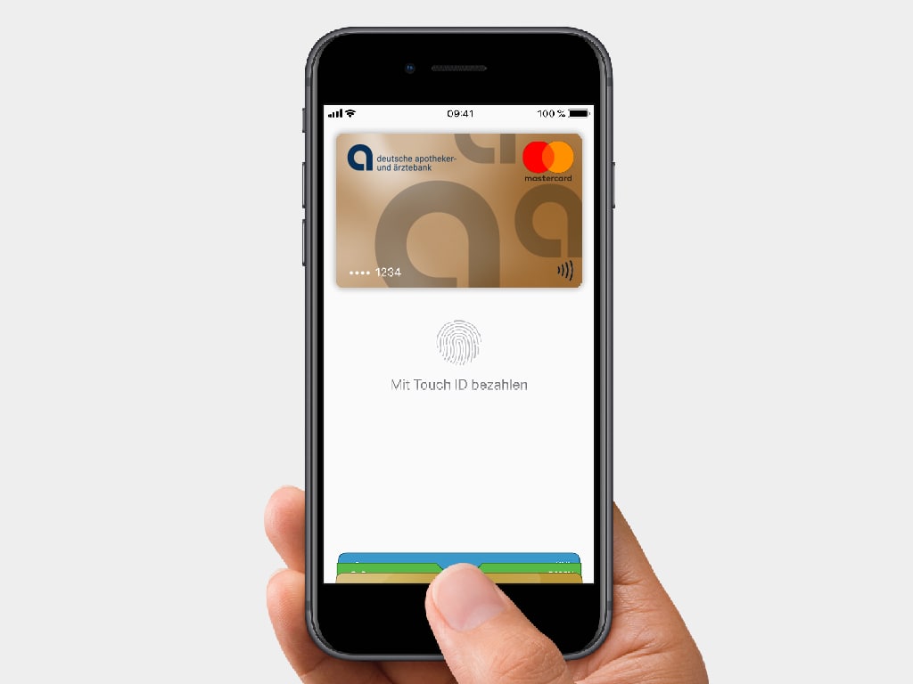 apobank apple pay touchid