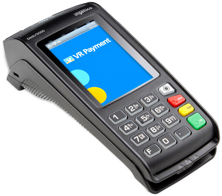 Bild des Kartenterminals V400c stationär