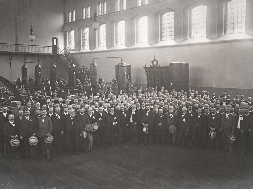 Migliedertreffen Verein Deutscher Apotheker im Jahr 1906 