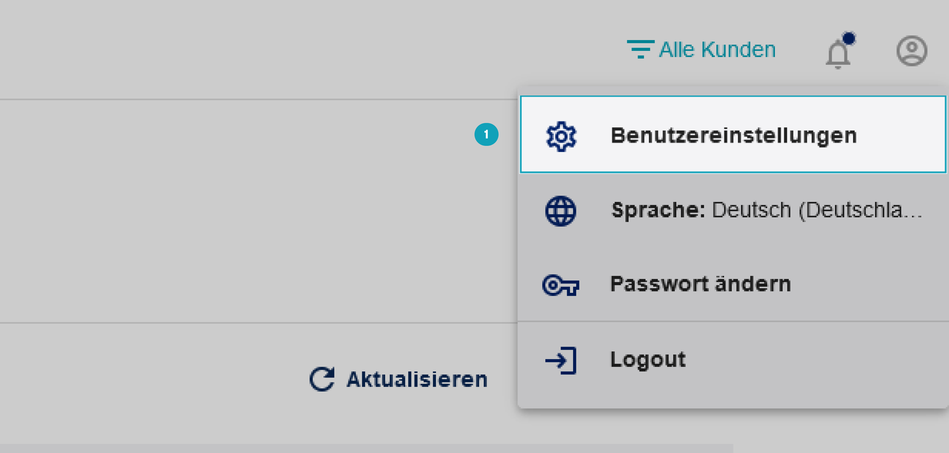 Über Ihre Benutzereinstellungen können Sie Ihren Benutzernamen ändern. Über Ihre Benutzereinstellungen können Sie Ihren Benutzernamen ändern.