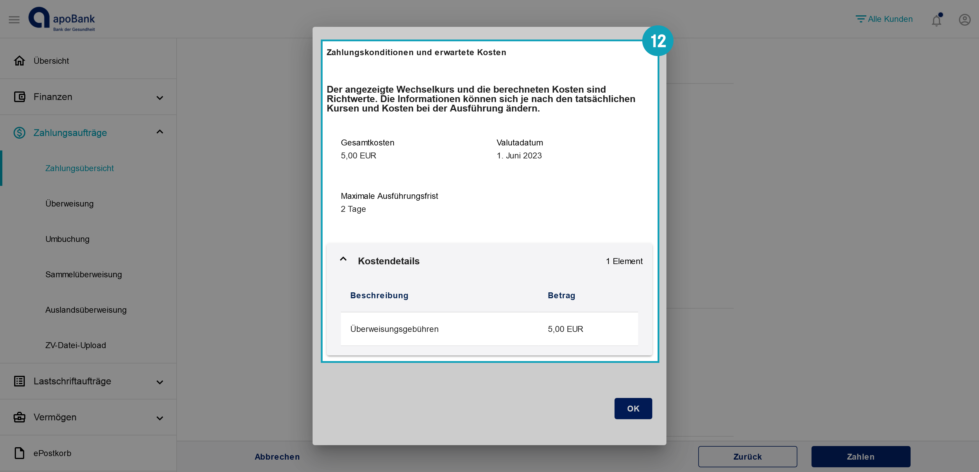 FAQ Zahlungsaufträge