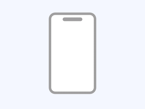 Illustration von zwei Smartphones und einem Bildschirm nebeneinander.