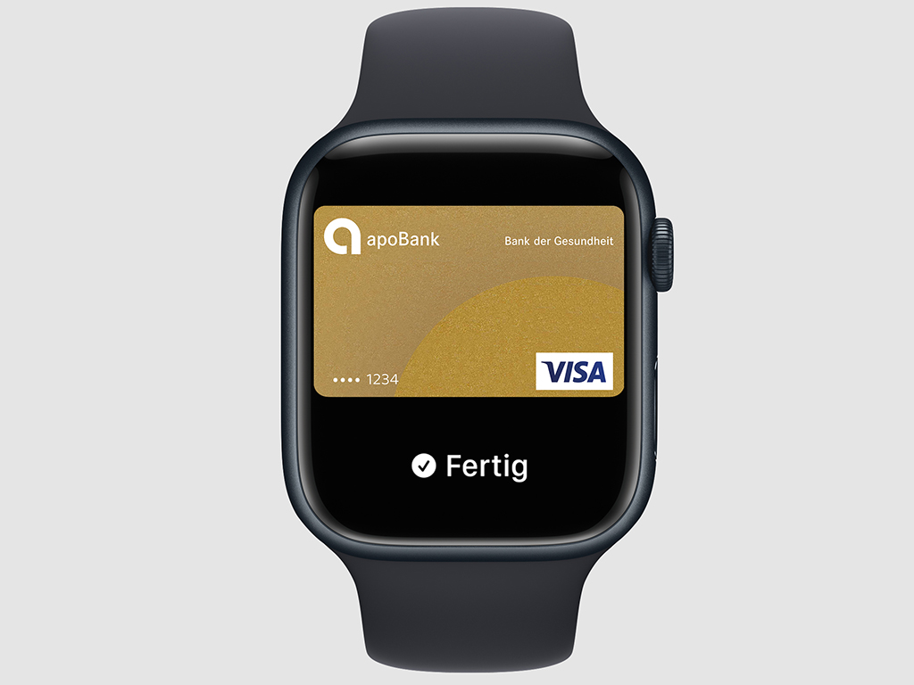 apobank apple pay touchid
