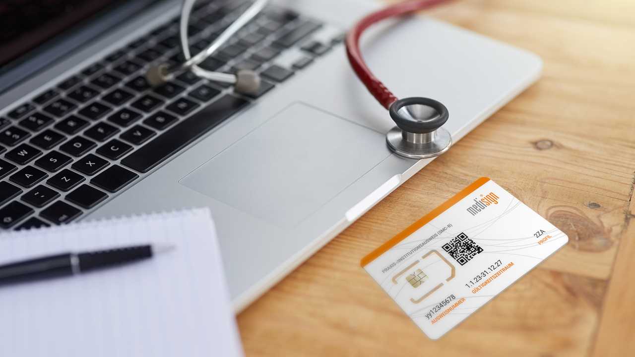 Moderne Technik mit der medisign Card