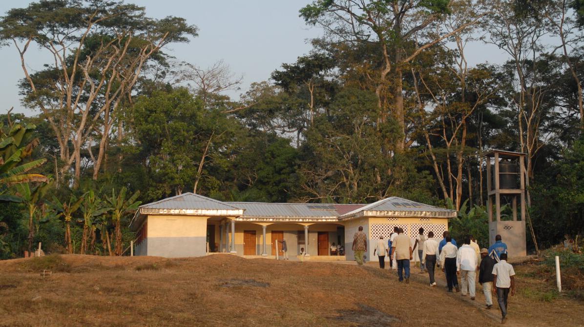 Gesundheitsstation in Ademegola Fotografie der Gesundheitsstation in Ademegola