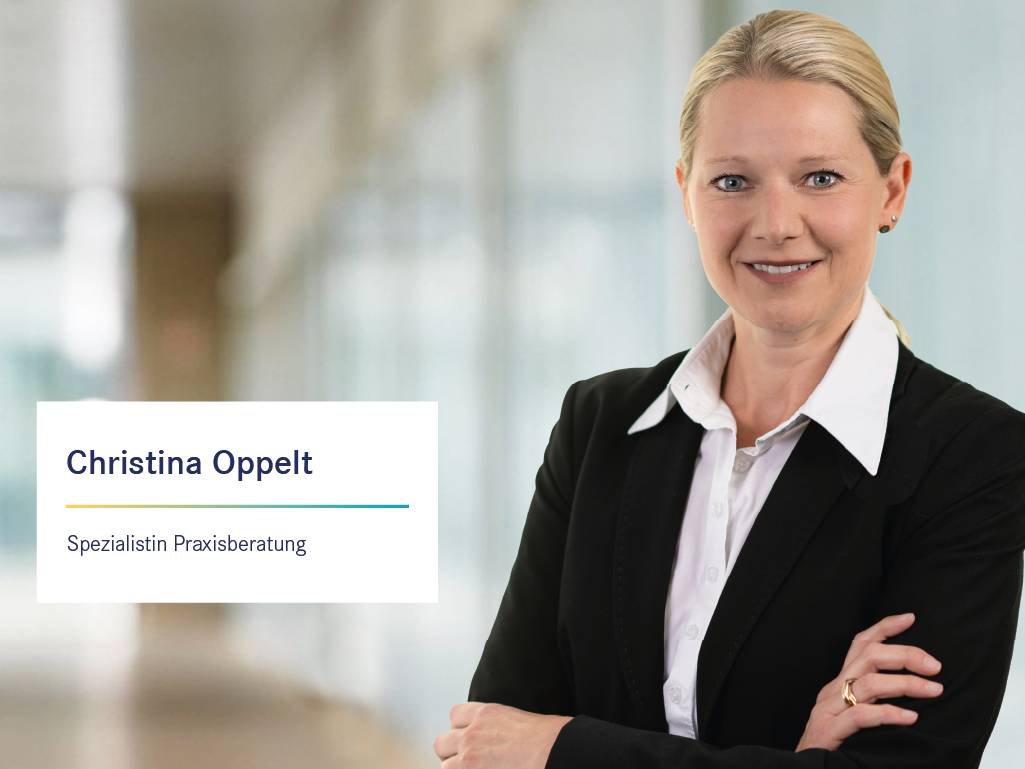 Christina Oppelt - Spezialistin Praxisberatung 