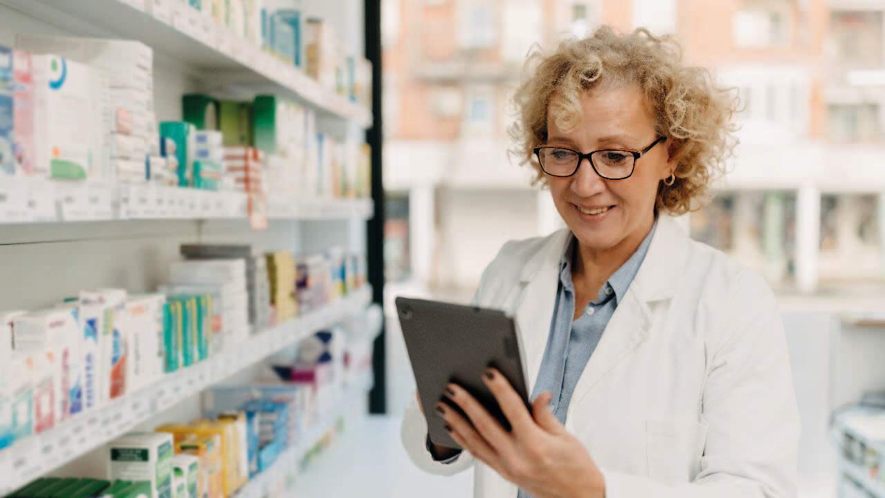 Foto eines erfahrenen Apothekers