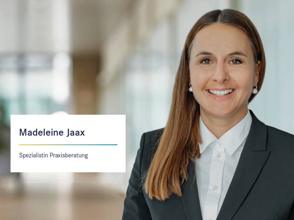 Madeleine Jaax - Spezialistin Praxisberatung 